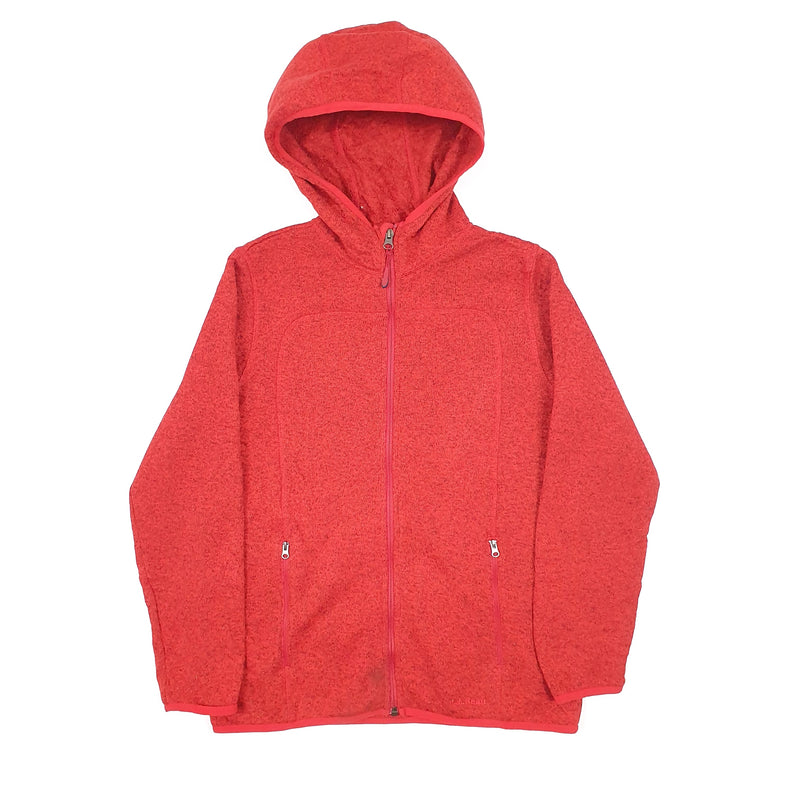 LL Bean Hooded Full Zip Fleece XS