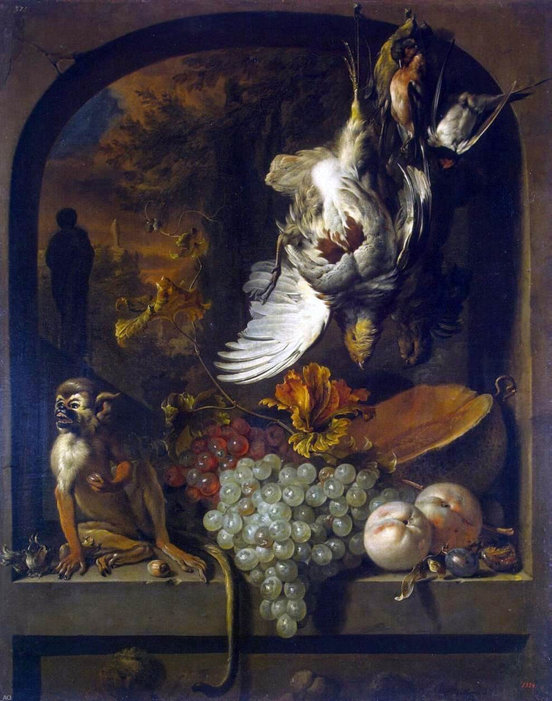 Still-Life by Jan Weenix - Hand Painted Oil Painting