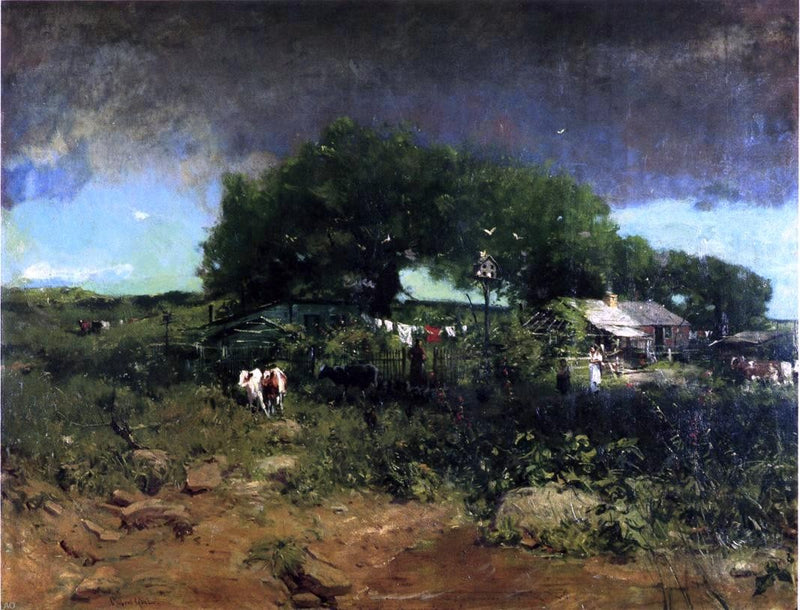 Homesteading in Tennessee by William Gilbert Gaul - Hand Painted Oil Painting