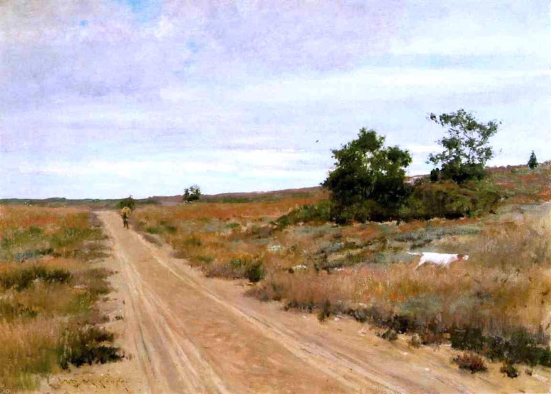 Hunting Game in Shinnecock Hills by William Merritt Chase - Hand Painted Oil Painting