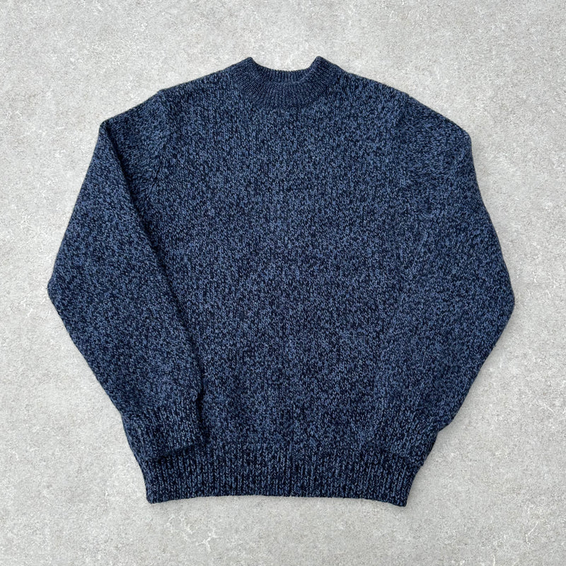 Vintage LL Bean Navy/Blue Knitted Jumper