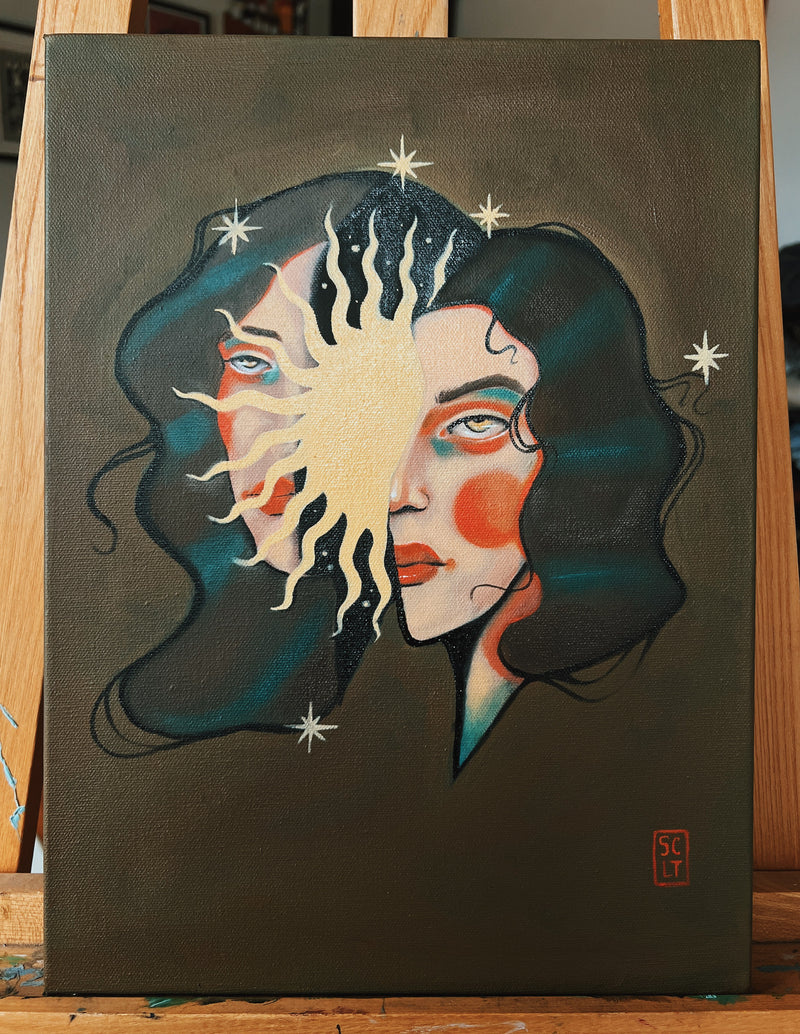 “Dopamine” Original Oil Painting