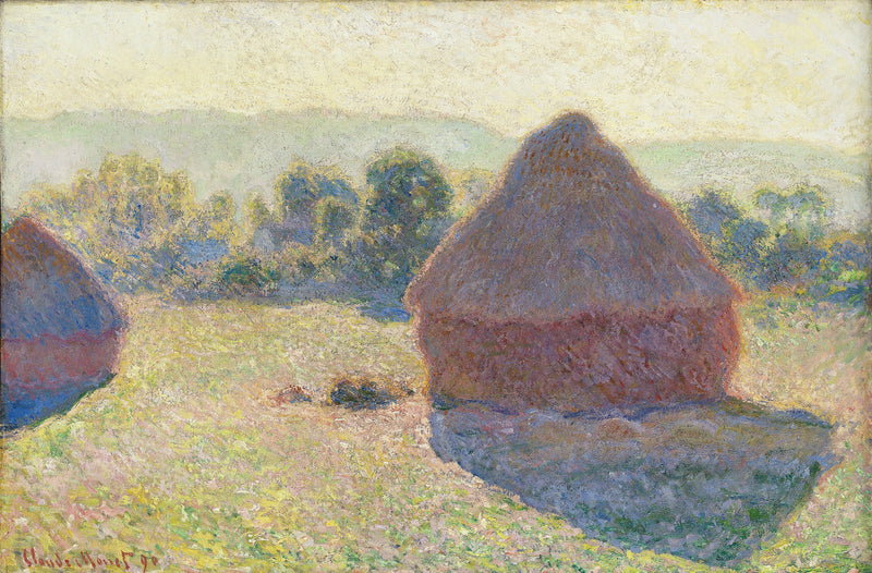 Haystacks in the Sunlight, Midday (1890)