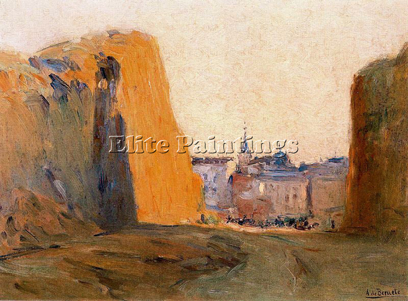 AURELIANO DE BERUETE Y MORET CAO5ARSD ARTIST PAINTING REPRODUCTION HANDMADE OIL
