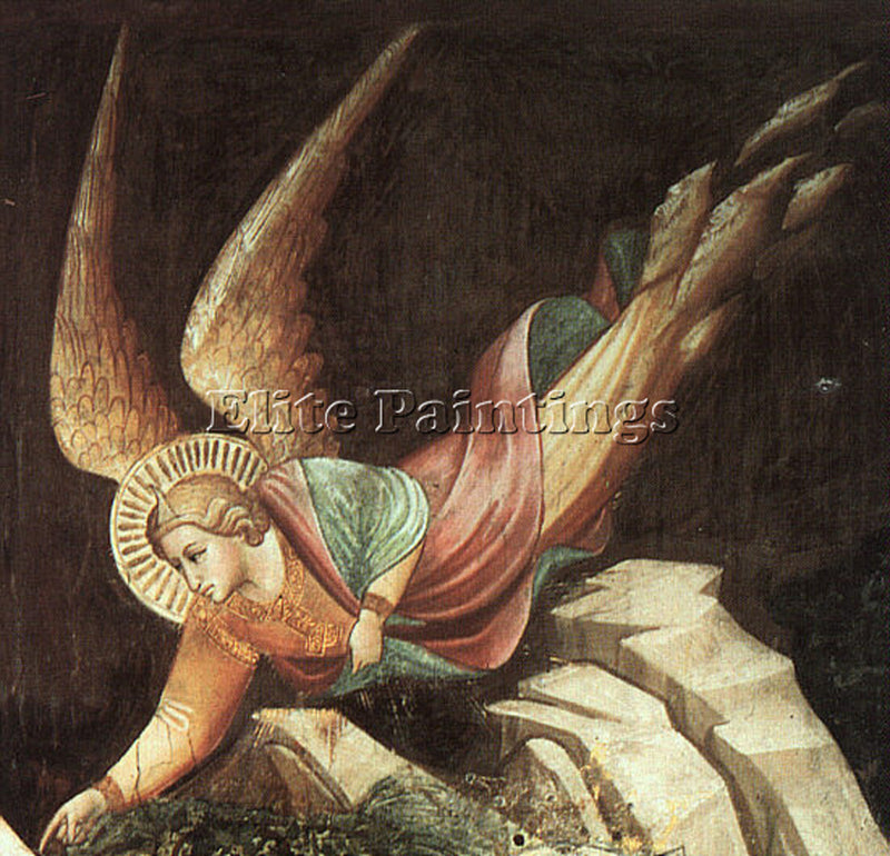 ITALIAN GADDI AGNOLO ITALIAN ACTIVE 1370 1396 ARTIST PAINTING REPRODUCTION OIL