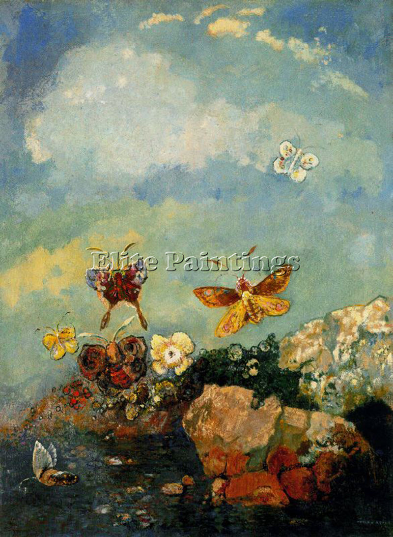 ODILON REDON REDO133 ARTIST PAINTING REPRODUCTION HANDMADE OIL CANVAS REPRO WALL