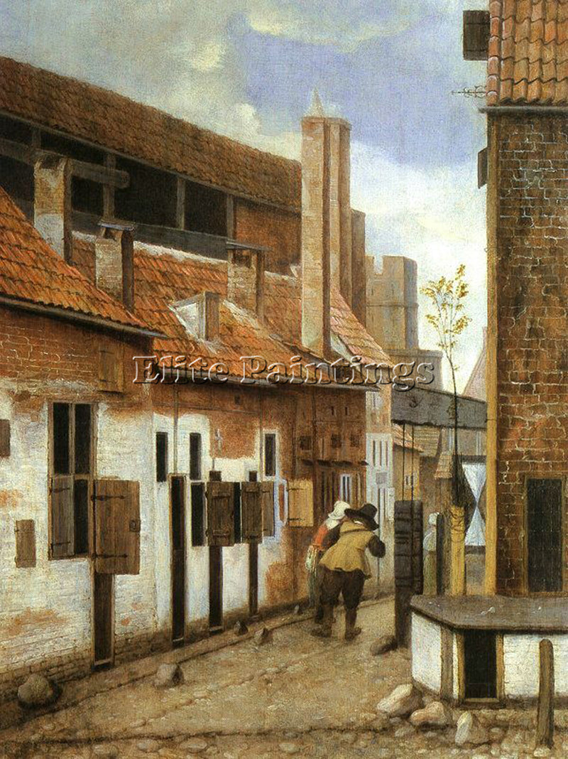 DUTCH VREL JACOBUS DUTCH ACTIVE 1654 1662 3 ARTIST PAINTING HANDMADE OIL CANVAS