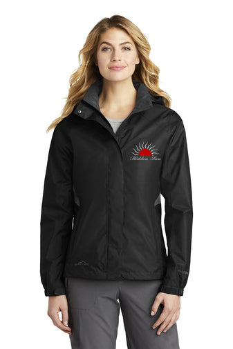 Hidden Sun Farm- Eddie Bauer- Rain Jacket