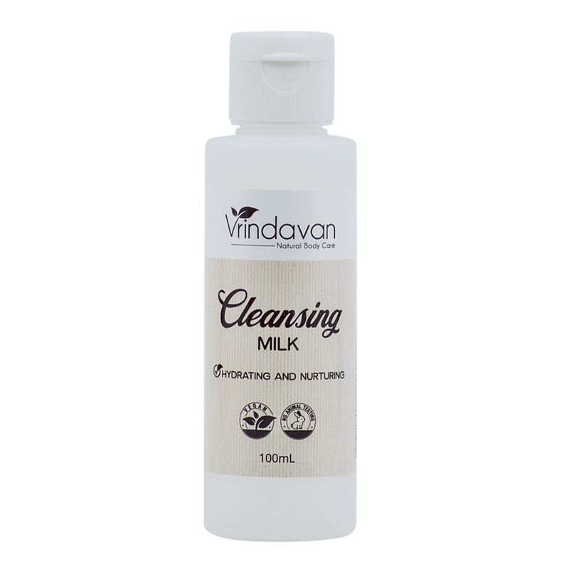 Hydrating and Nourishing Cleansing Milk – Gentle Facial Cleanser and Makeup Remover, 100mL