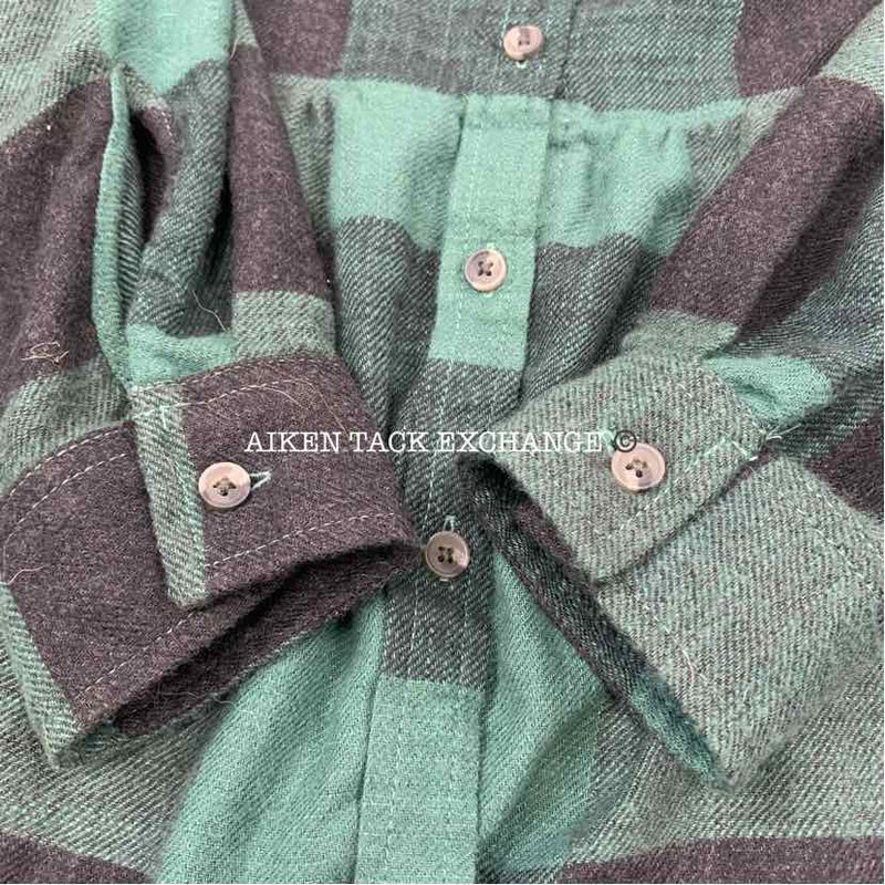 American Eagle Oversized Flannel Babydoll Shirt, Size Small, Brand New
