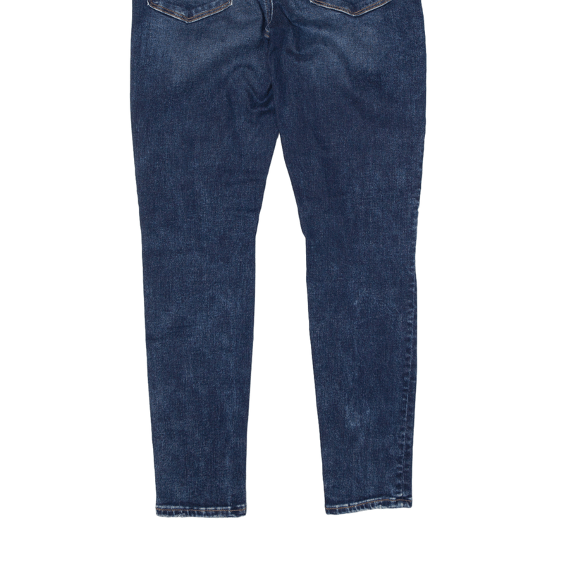 AMERICAN EAGLE High Jegging Distressed Jeans Blue Denim Slim Skinny Stone Wash Womens W30 L27