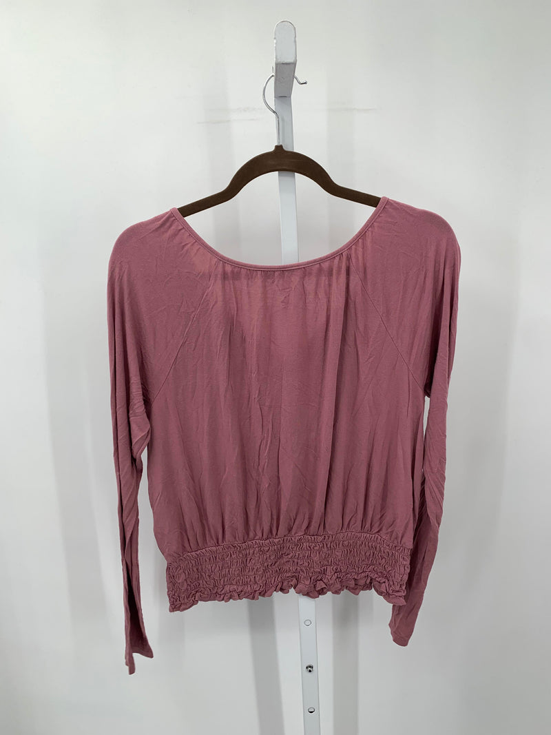 American Eagle Size Medium Juniors Long Sleeve Shirt