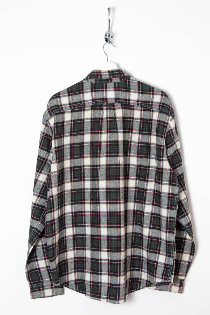 Eddie Bauer Long Sleeve Checkered Overshirt (XL)