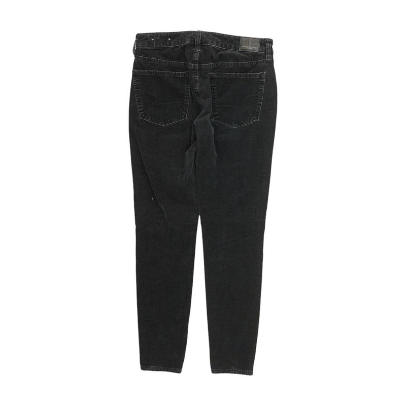 Black Solid Chino Pants