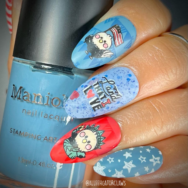 American Eagle (M371) - Nail Stamping Plate