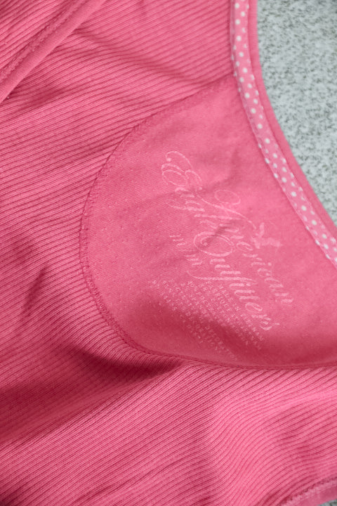 Vintage pink womens American Eagle Outfitters medium basic tank top