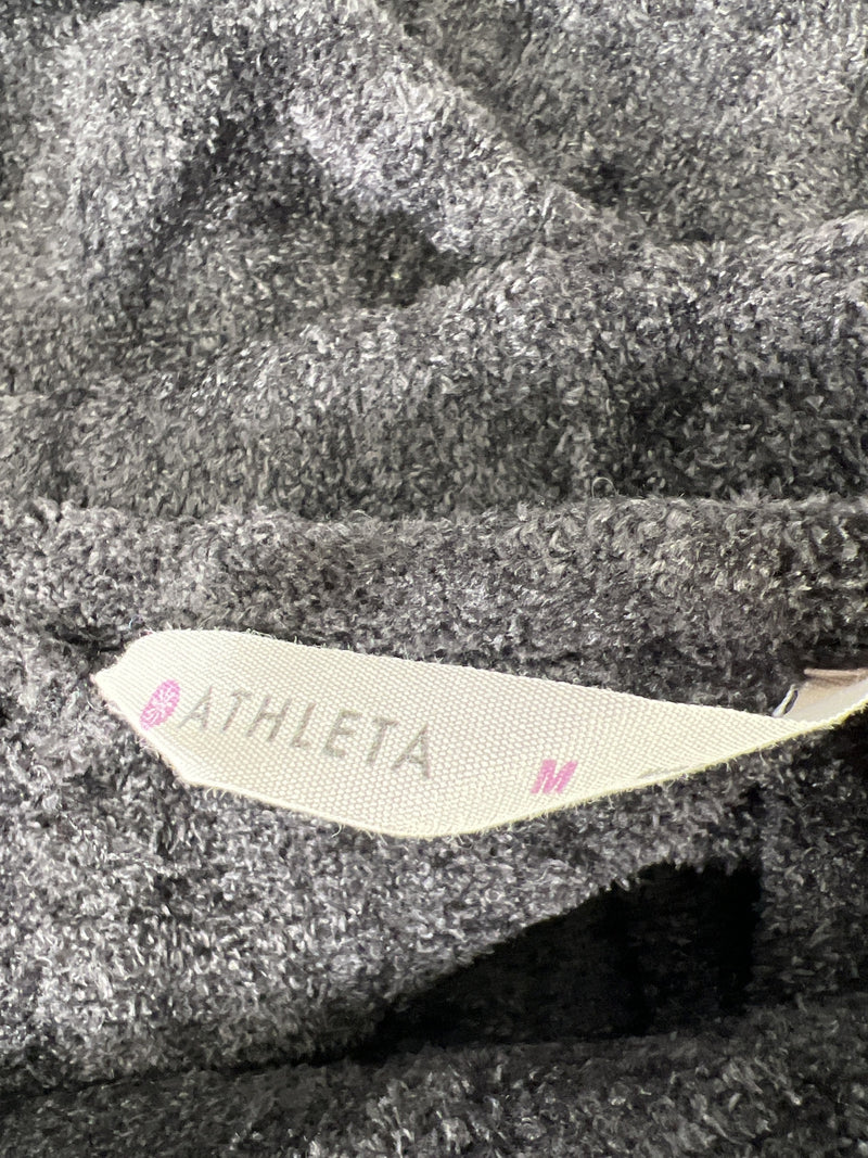 Athleta Women’s Black Cuddle Up Cozy Pullover Sweater - M