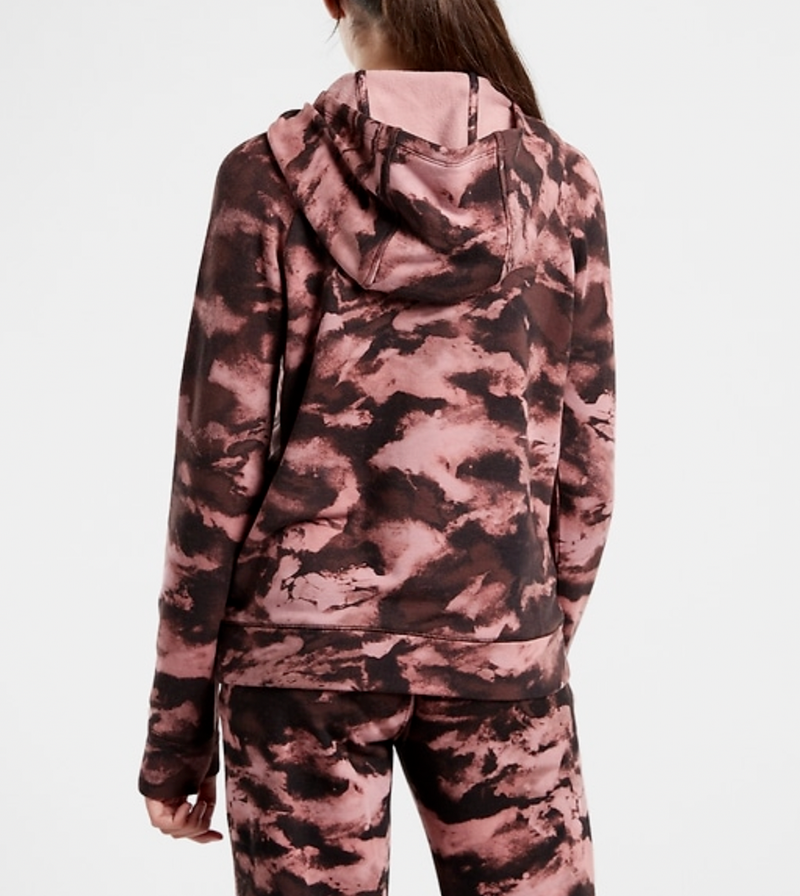 Athleta Girl Marine Black Pink In Your Element 2.0 Hoodie Sweatshirt