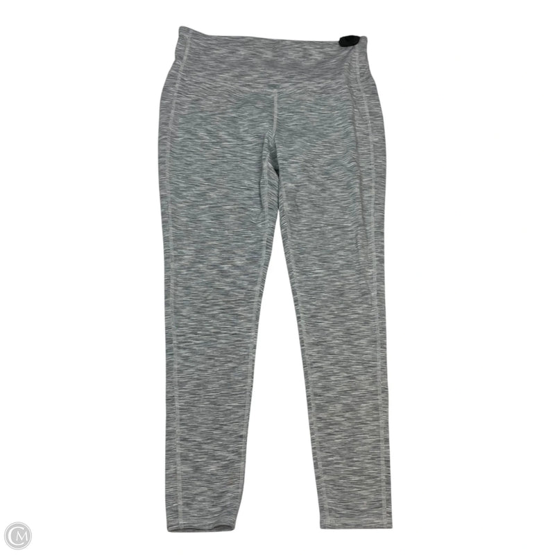 Athletic Leggings By Athleta In Grey, Size: M