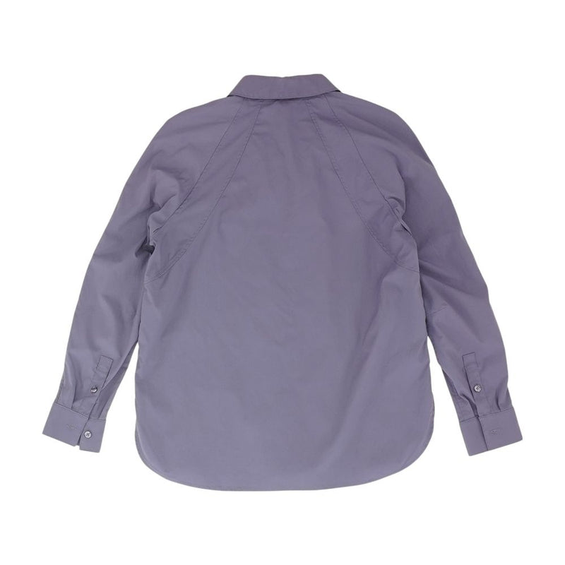 Purple Solid Button Down