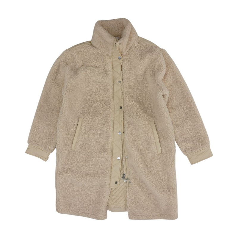 Beige Solid Jacket