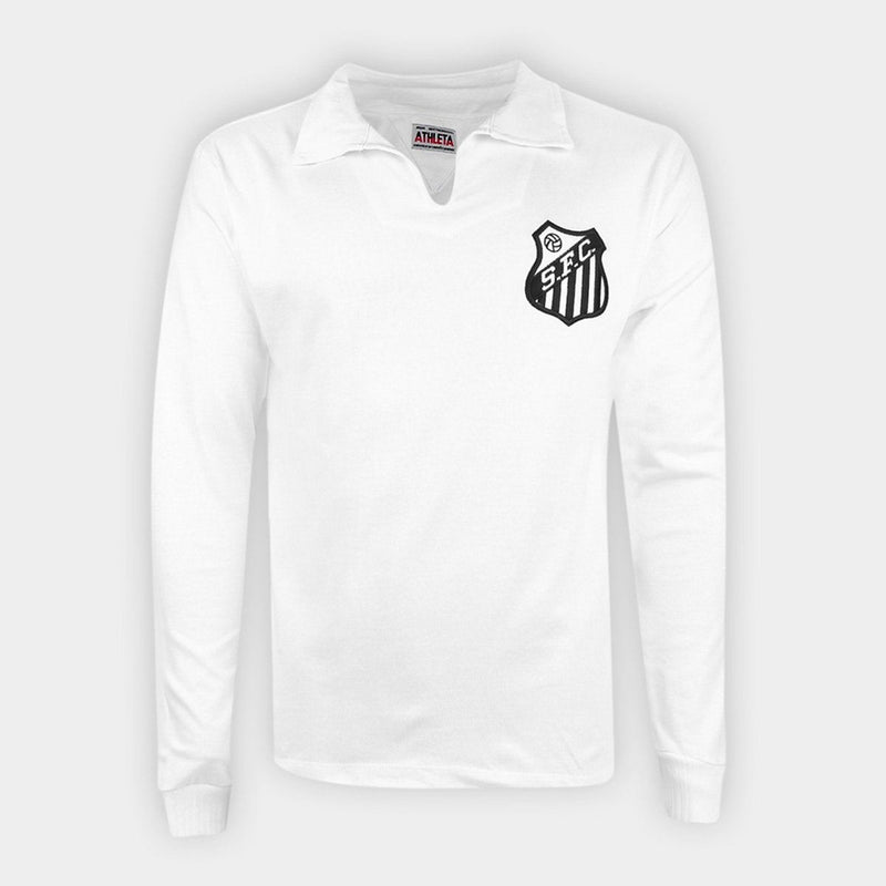 Pele Soccer Jersey SANTOS 1962 1963 WORLD CUP LONG SLEEVE 100% authentic