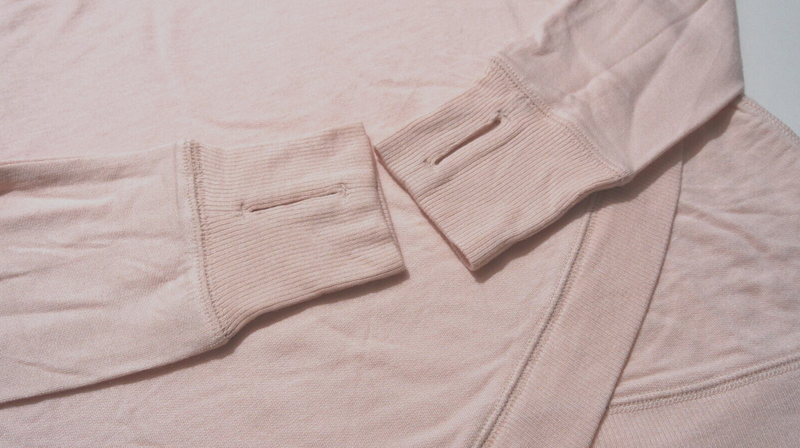 Athleta Girl Pale Pink Long Sleeve Criss Cross My Heart Sweatshirt
