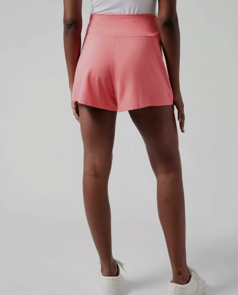 Athleta Soft Persimmon Wrap Release Skort