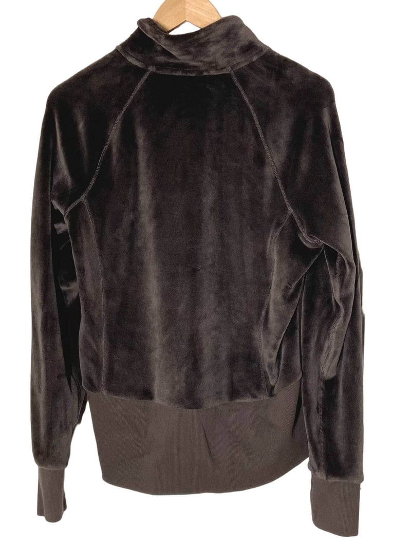 Soft Summer Brown Velour Jacket