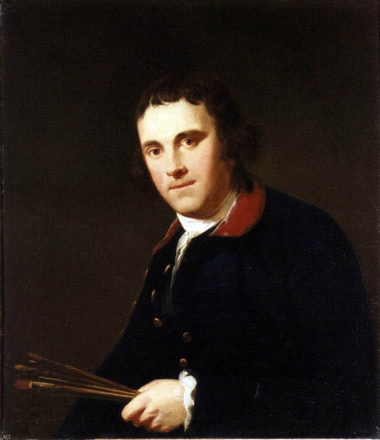 Self Portrait by Tilly Kettle - Hand Painted Oil Painting