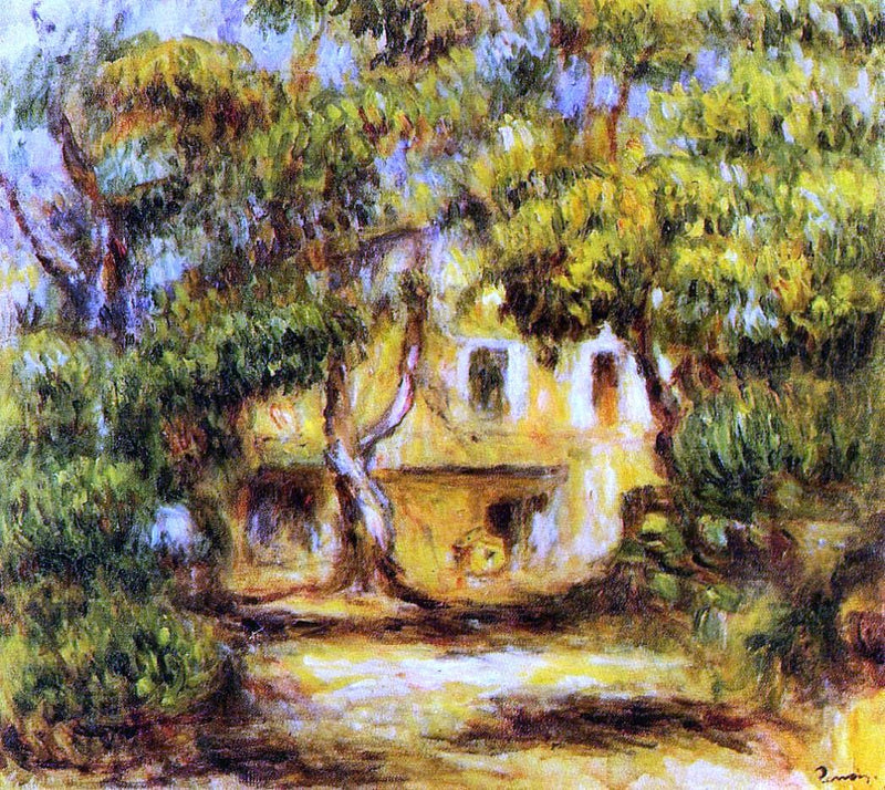 The Farm at Collettes by Pierre Auguste Renoir - Hand Painted Oil Painting