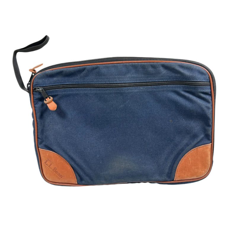 Vintage 90's LL Bean Canvas Office Portfolio