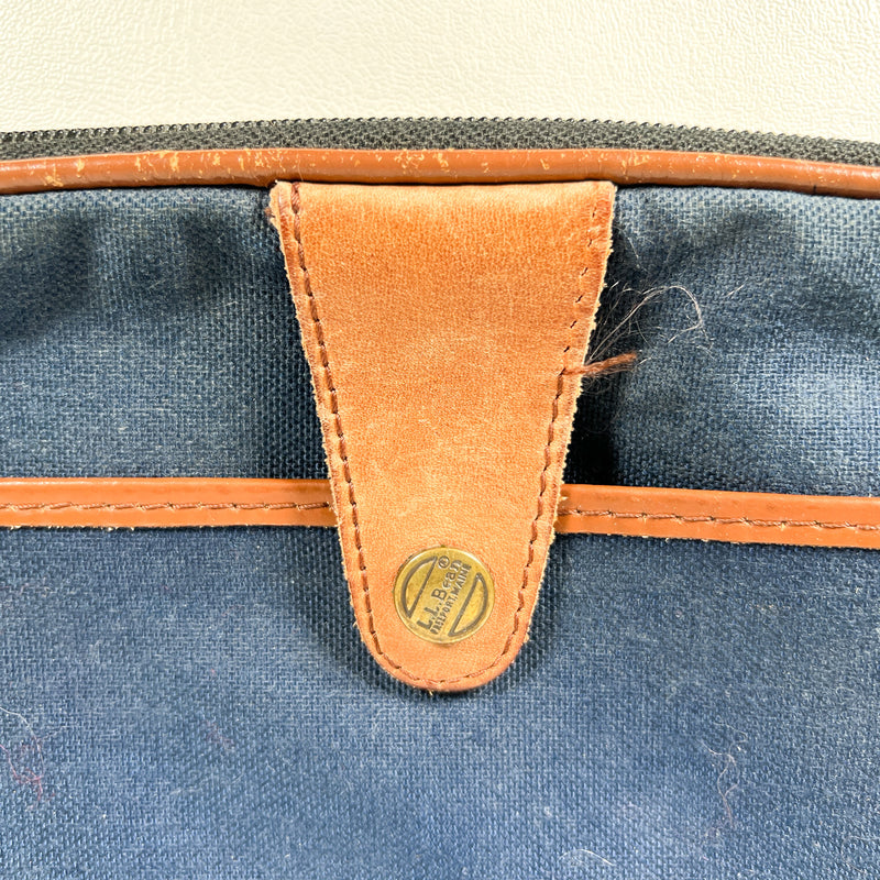 Vintage 90's LL Bean Canvas Office Portfolio
