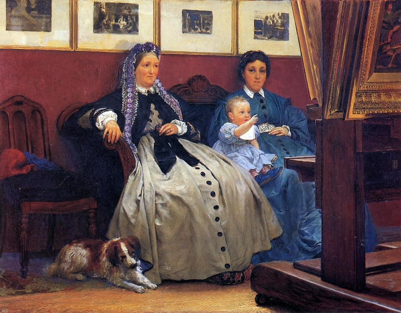 My Studio by Sir Lawrence Alma-Tadema - Hand Painted Oil Painting