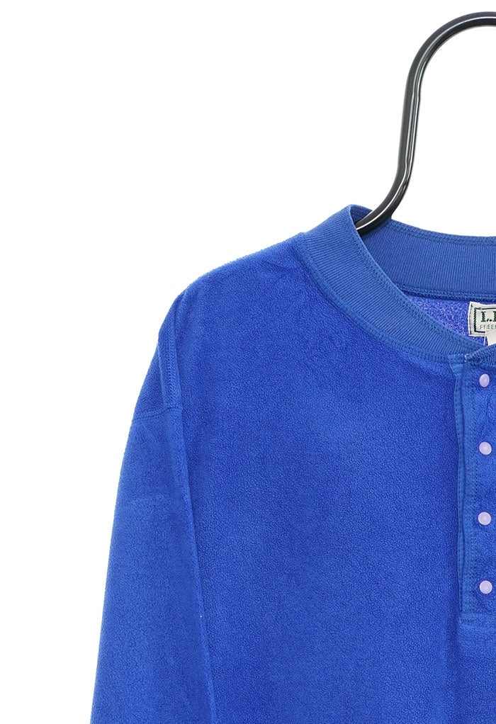 Vintage LL Bean Blue Fleeced Sweatshirt