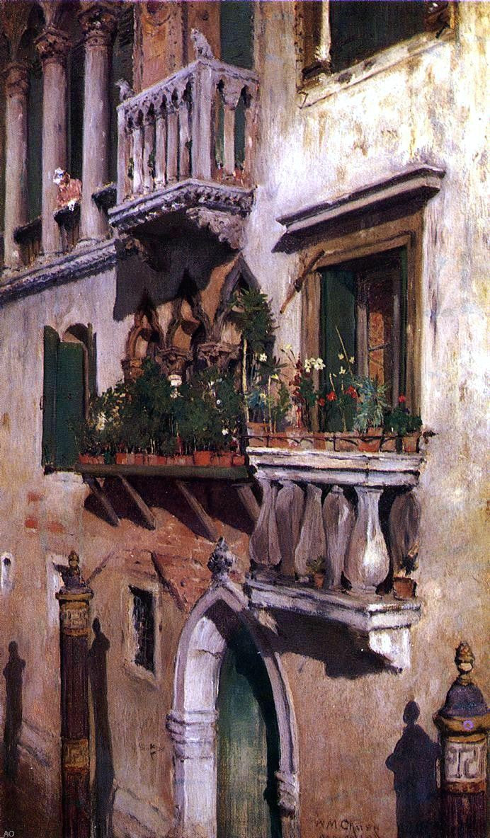 Venice by William Merritt Chase - Hand Painted Oil Painting