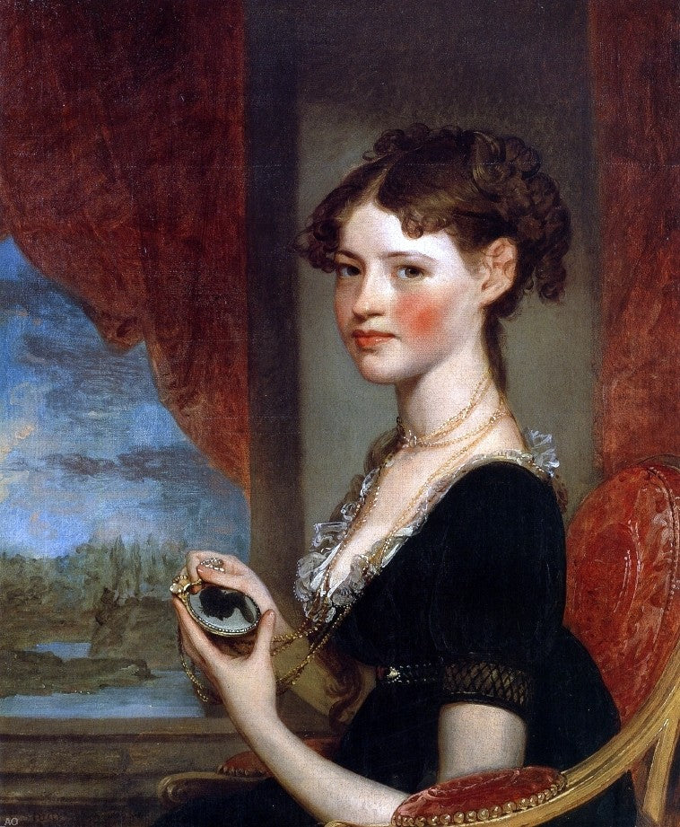 Ann Penington by Gilbert Stuart - Hand Painted Oil Painting