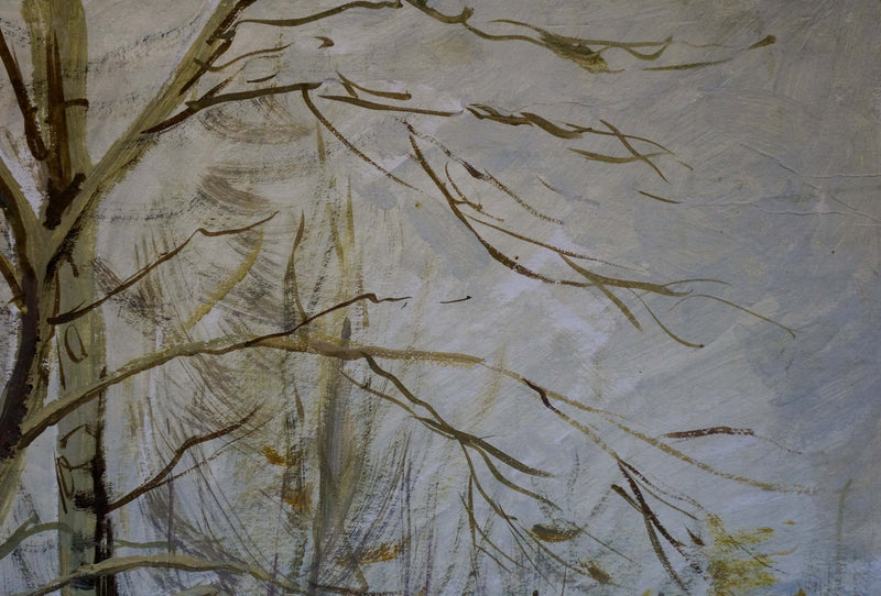 Oil painting Autumn