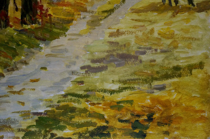 Oil painting Autumn