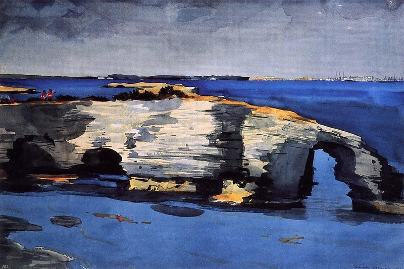 Coral Formation by Winslow Homer - Hand Painted Oil Painting