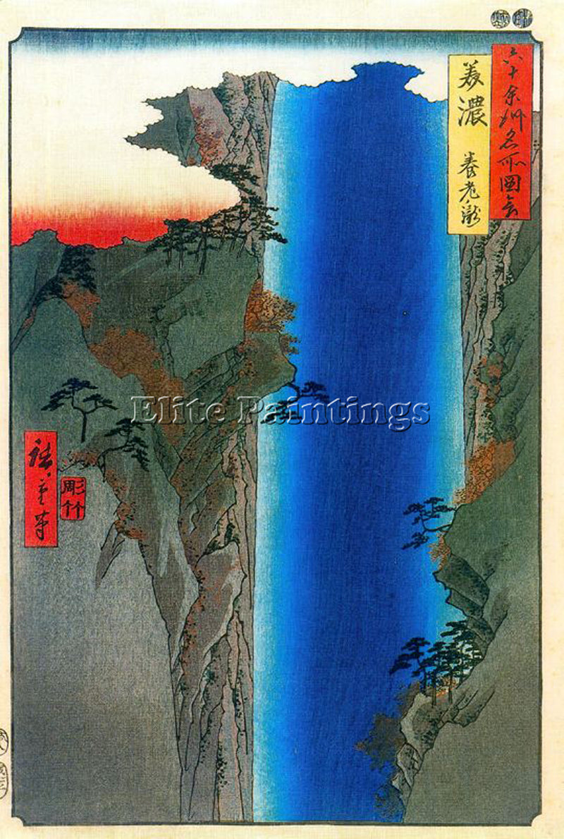 HIROSHIGE ANDO ANDO51 ARTIST PAINTING REPRODUCTION HANDMADE OIL CANVAS REPRO ART