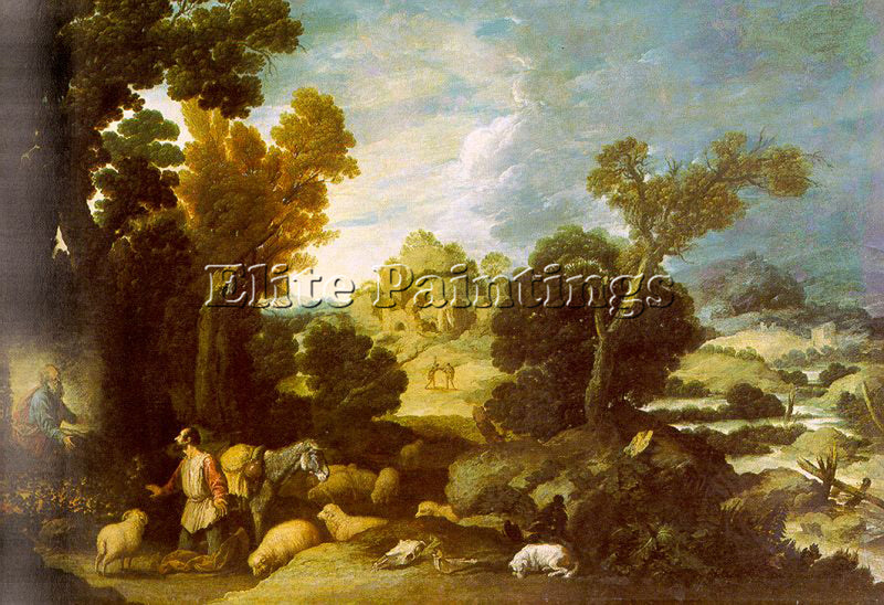 SPANISH COLLANTES FRANCISCO SPANISH 1599 1656 ARTIST PAINTING REPRODUCTION OIL