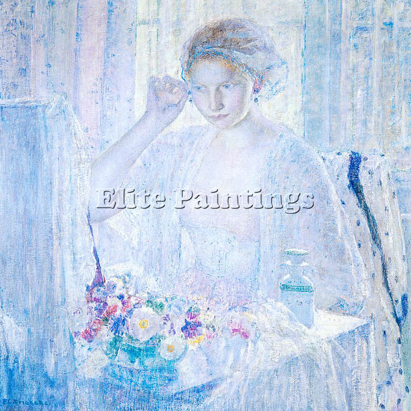 FRIESEKE FREDERICK CARL FRED23 ARTIST PAINTING REPRODUCTION HANDMADE OIL CANVAS