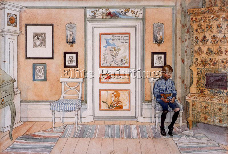 CARL LARSSON LARSS12 ARTIST PAINTING REPRODUCTION HANDMADE OIL CANVAS REPRO WALL