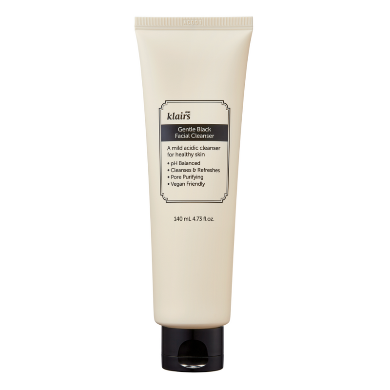 Gentle Black Facial Cleanser (140ml)
