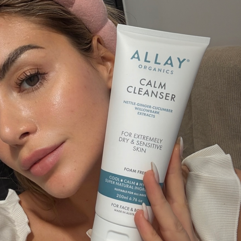 Calm Cleanser- Gentle & Soothing SLS Free Cleanser for Dry, Sensitive Skin