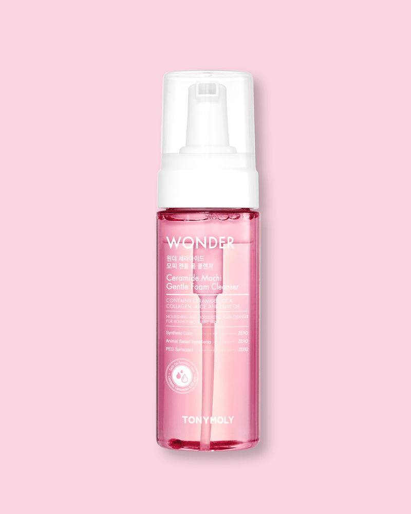 Wonder Ceramide Mochi Gentle Foam Cleanser