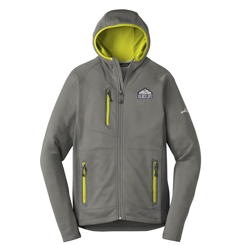 Blues Life Shield Eddie Bauer Sport Hooded Full-Zip Fleece Jacket (Men)