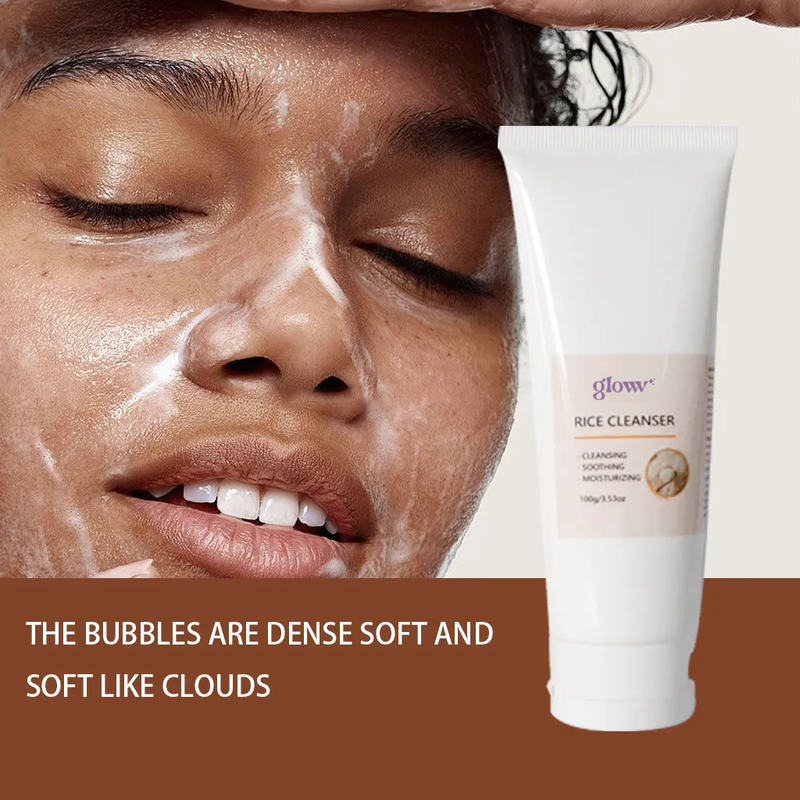 Rice Amino Acid Cleanser100g: Gentle, Non-Irritating, Hydrating Cleanser - Gloww Beauty