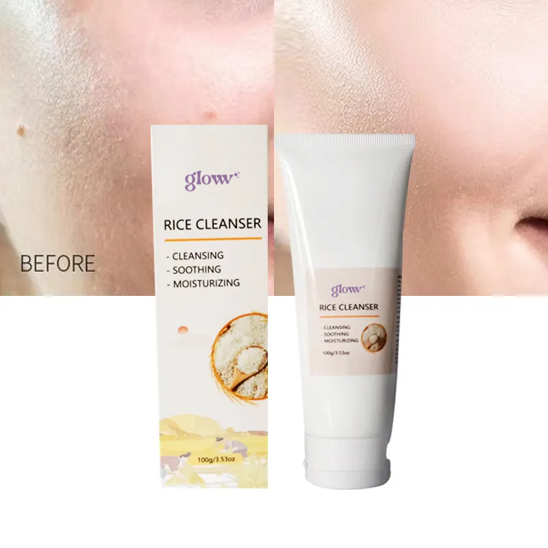 Rice Amino Acid Cleanser100g: Gentle, Non-Irritating, Hydrating Cleanser - Gloww Beauty